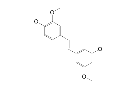 3',4-DIHYDROXY-3,5'-DIMETHOXYSTILBENE