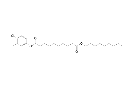 Sebacic acid, 4-chloro-3-methylphenyl nonyl ester