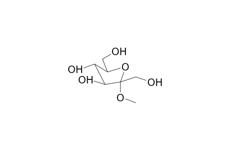 METHYL-BETA-D-SORBOSE,(FURANOSID)