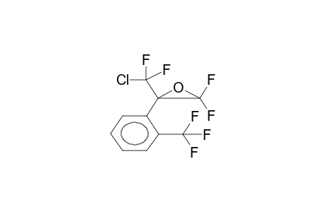 3-CHLORO-2-(ORTHO-TRIFLUOROMETHYLPHENYL)-1,2-EPOXYTETRAFLUOROPROPANE