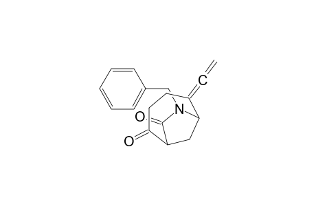 7-Azabicyclo[4.2.1]nonane-2,8-dione, 5-ethenylidene-7-(phenylmethyl)-