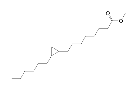 Cyclopropaneoctanoic acid, 2-hexyl-, methyl ester