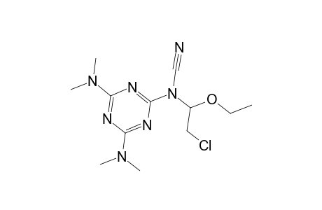 4,6-Bis(dimethylamino)-1,3,5-triazin-2-yl(2-chloro-1-ethoxyethyl)cyanamide