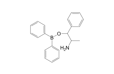 Diphenylborinic acid, ester with norephedrine