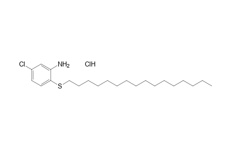 5-chloro-2-(hexadecylthio)aniline, hydrochloride