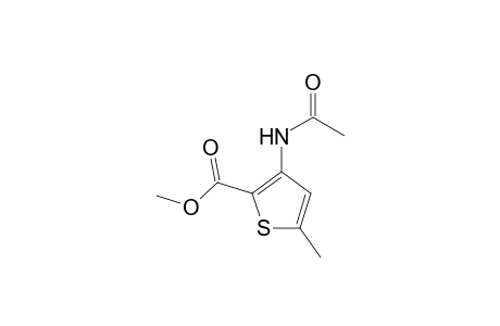 3-Acetamido-5-methyl-2-thiophenecarboxylic acid methyl ester