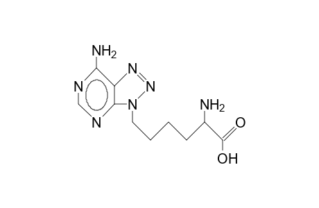 2-Amino-6-(7-amino-3H-V-triazolo[4,5-D]pyrimidin-3-yl)hexanoic acid