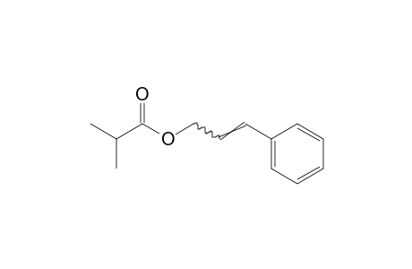 Isobutyric acid, cinnamyl ester