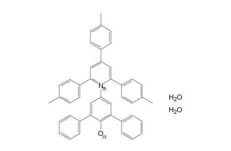 1-(3,5-diphenyl-4-hydroxyphenyl)-2,4,6-tri-p-tolylpyridinium hydroxide, inner salt, dihydrate