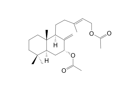 7-ALPHA,15-DIACETOXY-8(17),13E-LABDADIENE