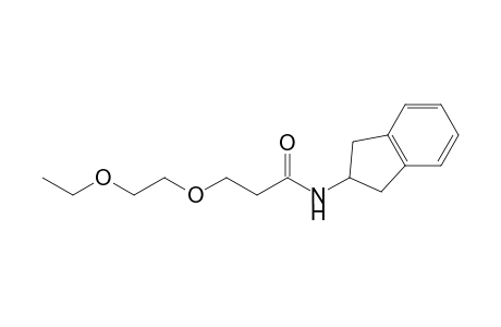 N-(2,3-Dihydro-1H-inden-2-yl)-3-(2-ethoxyethoxy)propanamide