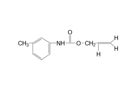 m-methylcarbanilic acid, allyl ester