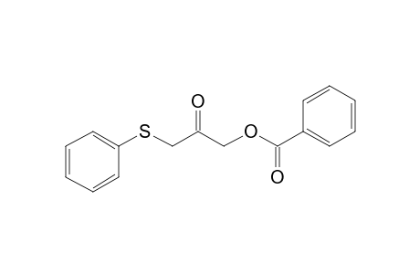 2-oxo-3-(Phenylthio)propyl benzoate