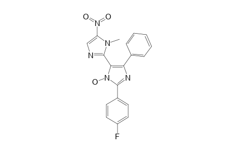 2'-(4-FLUOROPHENYL)-1-METHYL-5-NITRO-5'-PHENYL-1H,3'H-2,4'-BIIMIDAZOL-3'-OL