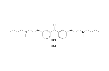 2,7-bis[2-(butylmethylamino)ethoxy]fluoren-9-one, dihydrochloride