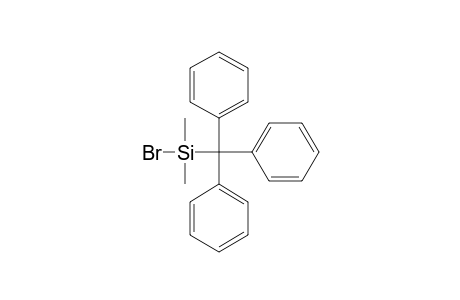 Bromo(dimethyl)tritylsilane