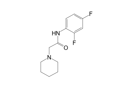 2',4'-difluoro-1-piperidineacetanilide