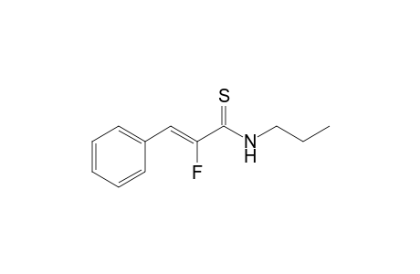 (Z)-(N-PROPYL-2-FLUORO-3-PHENYL)-PROP-2-ENETHIOAMIDE