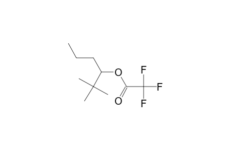 trifluoroacetic acid, 2,2-dimethyl-3-hexyl ester