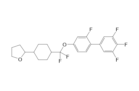 2-[4-[difluoro-[3-fluoro-4-(3,4,5-trifluorophenyl)phenoxy]methyl]cyclohexyl]tetrahydrofuran