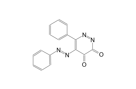 6-Phenyl-5-[(E)-phenyldiazenyl]-3,4-pyridazinedione