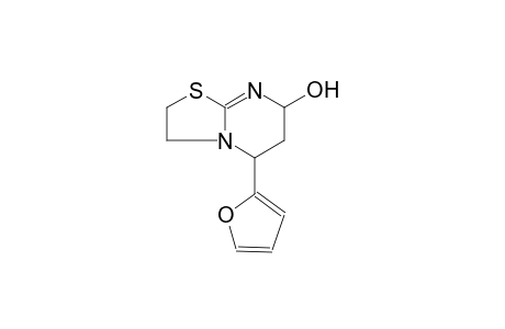 5-(2-furyl)-2,3,6,7-tetrahydro-5H-[1,3]thiazolo[3,2-a]pyrimidin-7-ol