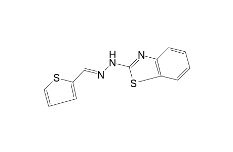 2-Thiophenecarboxaldehyde, (2-benzothiazolyl)hydrazone