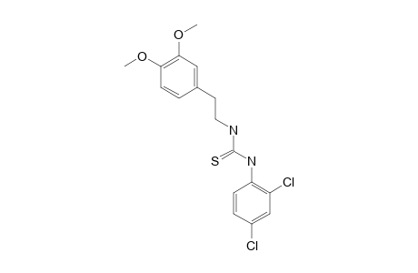 1-(2,4-dichlorophenyl)-3-(,4-dimethoxyphenethyl)-2-thiourea