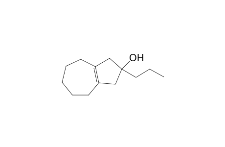 1,2,3,4,5,6,7,8-Octahydro-2-n-propyl-2-azulenol