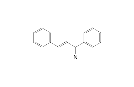 (E)-1,3-Diphenyl-2-propen-1-amine