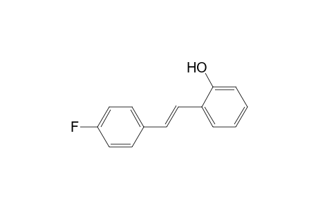 2-[(E)-2-(4-Fluorophenyl)ethenyl]phenol