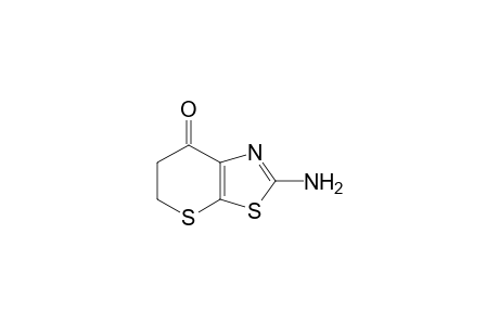 2-amino-5,6-dihydro-4H-thiapyrano[3,2-d]thiazol-4-one