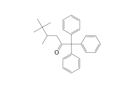 4,5,5-Trimethyl-1,1,1-triphenyl-2-hexanone