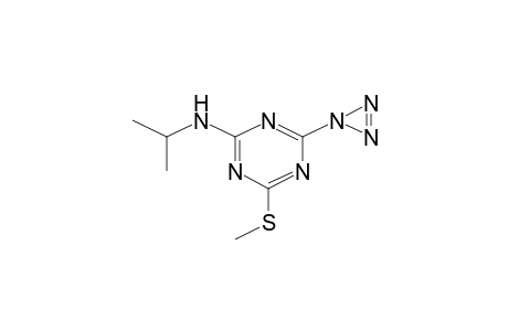 1,3,5-Triazin-2-amine, 4-azido-N-(1-methylethyl)-6-(methylthio)-