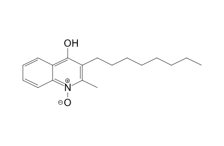 2-Methyl-3-octyl-4-quinolinol 1-oxide