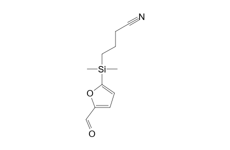 5-[DIMETHYL-(3-CYANOPROPYL)-SILYL]-FURFURAL