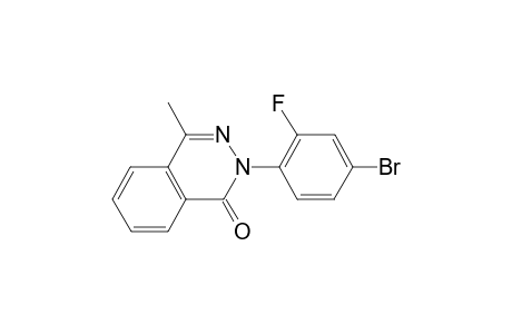 2-(4-bromo-2-fluorophenyl)-4-methyl-1(2H)-phthalazinone