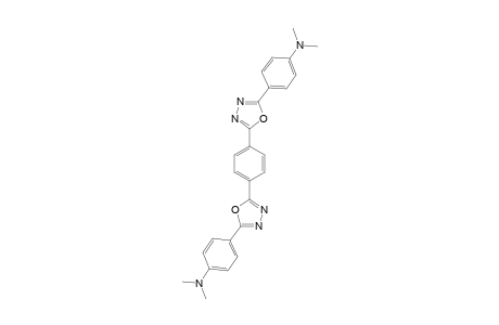 N-(4-[5-(4-(5-[4-(Dimethylamino)phenyl]-1,3,4-oxadiazol-2-yl)phenyl)-1,3,4-oxadiazol-2-yl]phenyl)-N,N-dimethylamine