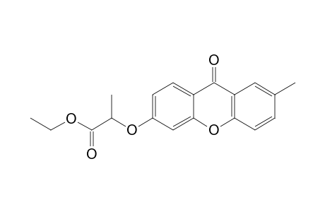 (+/-)-ETHYL-2-[(7-METHYL-9-OXO-9H-XANTHEN-3-YL)-OXY]-PROPANOATE