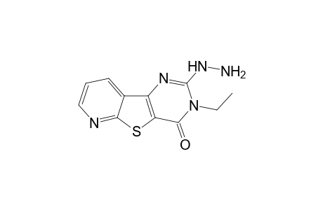 2-Hydrazino-3-ethylpyrido[3',2' : 4,5]thieno[3,2-d]pyrimidin-4(1H)-one