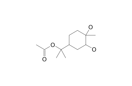 2-(3,4-Dihydroxy-4-methylcyclohexyl)propan-2-yl acetate