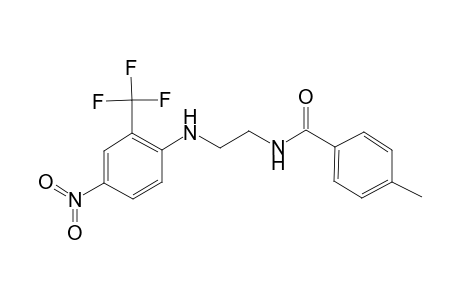 4-Methyl-N-[2-(4-nitro-2-trifluoromethyl-phenylamino)-ethyl]-benzamide