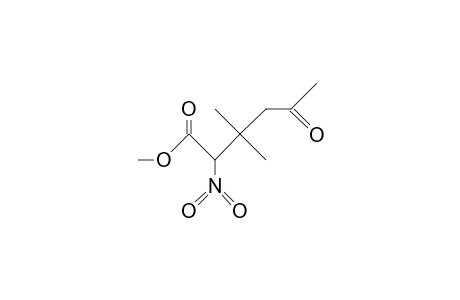 3,3-Dimethyl-2-nitro-5-oxo-hexanoic acid, methyl ester