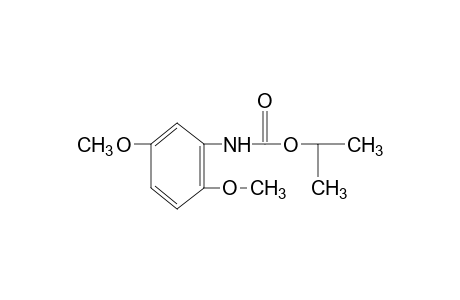 2,5-dimethoxycarbanilic acid, isopropoyl ester