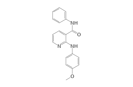 3-Pyridinecarboxamide, 2-[(4-methoxyphenyl)amino]-N-phenyl-