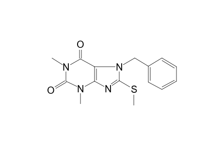 7-Benzyl-8-(methylthio)theophylline