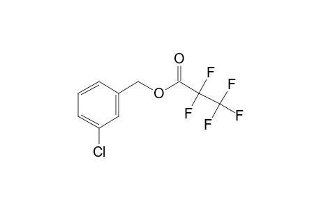 3-Chlorobenzyl alcohol, pentafluoropropionate