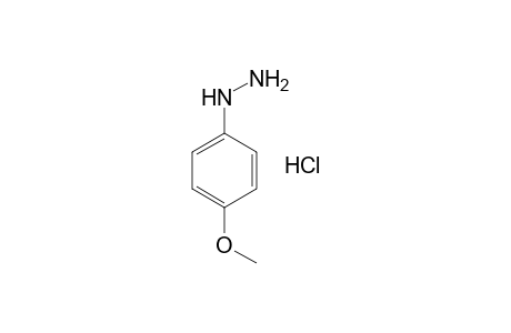 (p-methoxyphenyl)hydrazine, monohydrochloride