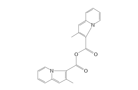 2-methyl-3-indolizinecarboxylic acid, anhydride