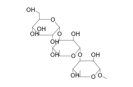 METHYL 3-O-[3-O-(ALPHA-D-GLUCOPYRANOSYL)-ALPHA-L-RHAMNOPYRANOSYL]-ALPHA-L-RHAMNOPYRANOSIDE